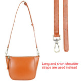 Royal Bagger Shoulder Bags for Women, Genuine Cow Leather Crossbody Bag, Trendy Retro Square Phone Purse 1660